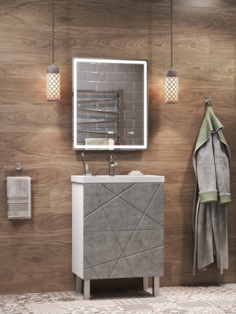 Зеркало с подсветкой (60x70) Vigo Geometry Luxe z.GEO.60.Luxe